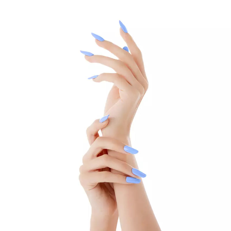 Blue Jelly Torrid Nails