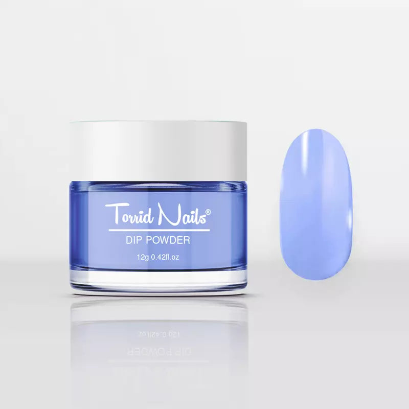 Blue Jelly Torrid Nails
