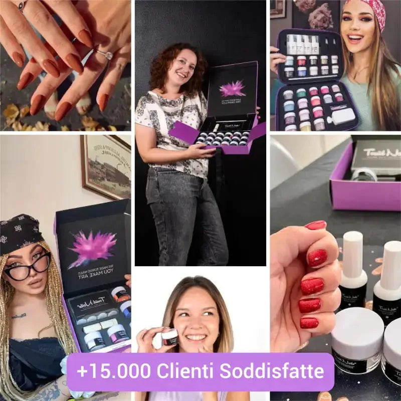 Kit completo di Smalti in polvere Torrid Nails