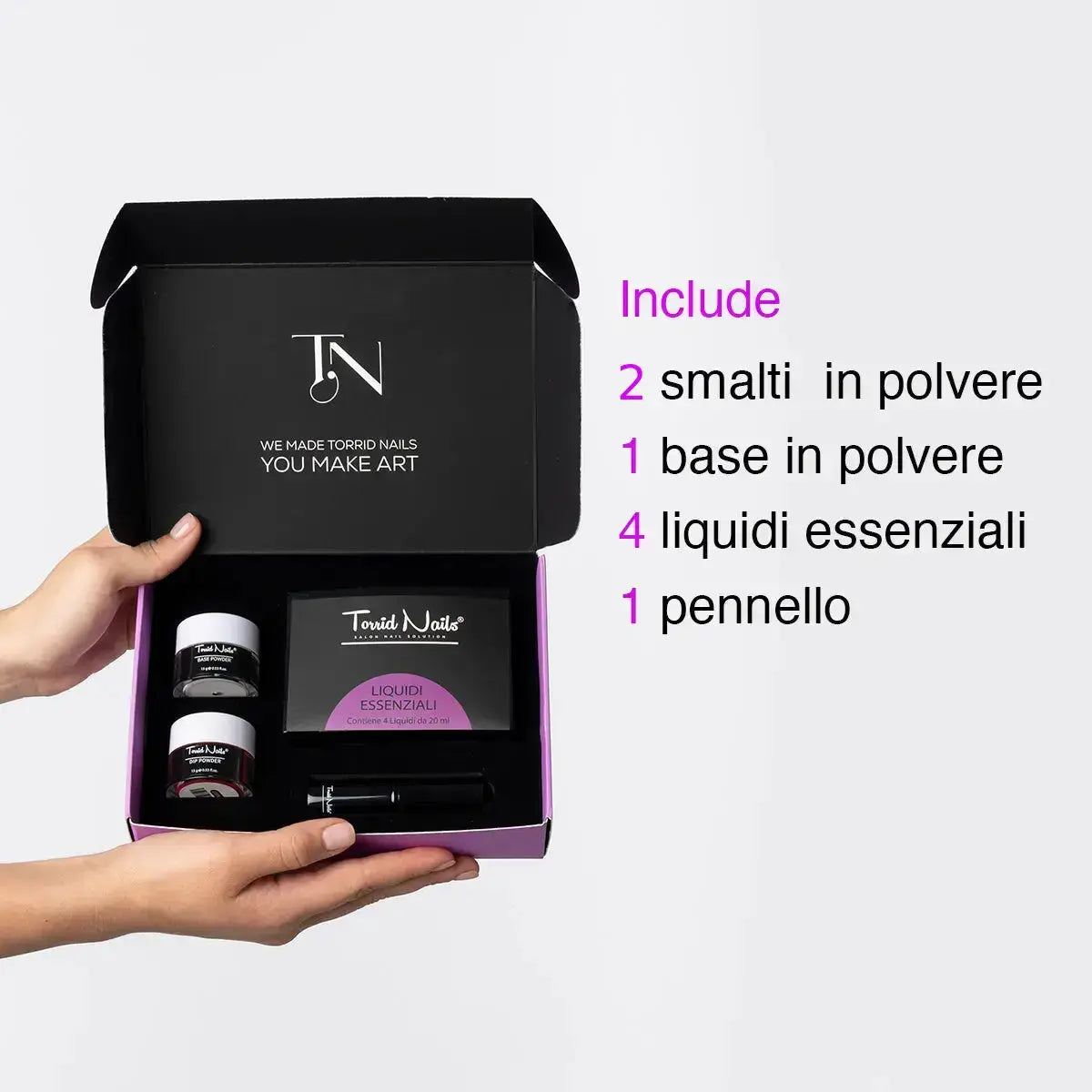 Kit completo di Smalti in polvere Torrid Nails