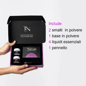 Kit completo di Smalti in polvere Torrid Nails